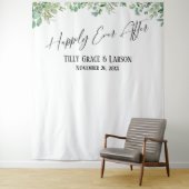 Eukalyptus glücklich immer nach dem Foto Hintergru Wandteppich (Beispiel)