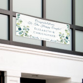 Eukalyptus-Glückwunsch-Verlobungsfeier Banner (Äußeres Gebäude)