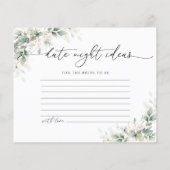 Eukalyptus Gold Brautparty (Rückseite)