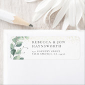 Eukalyptus & Gold Confetti Wedding (Insitu)