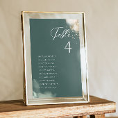 Eukalyptus Gold Foil Table Cards Einladung