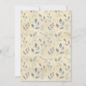 Eukalyptus Gold Foto Grad Ankündigung (Rückseite)