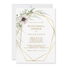 Eukalyptus Gold Geometric Probe Dinner