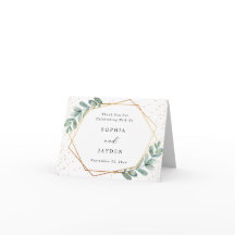 Eukalyptus Gold Geometrische Hochzeit