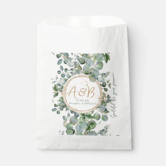 Eukalyptus-Gold-Glitzer - Code 02 - b Geschenktütchen (Vorderseite)