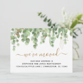 Eukalyptus Gold Glitzer Moil Ankündigung (Stehend Vorderseite)