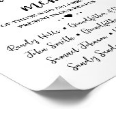 Eukalyptus Gold im Gedächtnis Poster (Ecke)