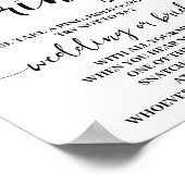 Eukalyptus Gold Setzen Sie einen Ring auf ihr Dusc Poster (Ecke)