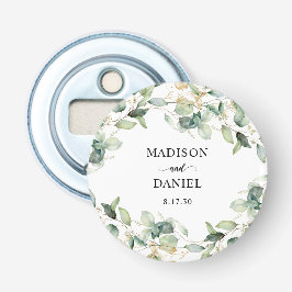 Eukalyptus Gold Watercolor Wedding Flaschenöffner