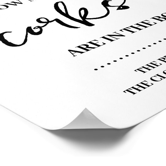 Eukalyptus Gold Wie viele Corks Duschgel Poster (Ecke)