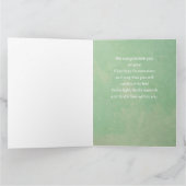 Eukalyptus-Goldkreuz Karte (Innenseite)