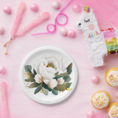 Eukalyptus-Goldmedaille Pappteller (Party)