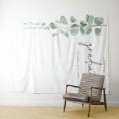 Eukalyptus Grad Name Abschluss Foto Hintergrund Wandteppich (Beispiel (Horizontal))