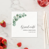 Eukalyptus Graduation Party Serviette (Beispiel)