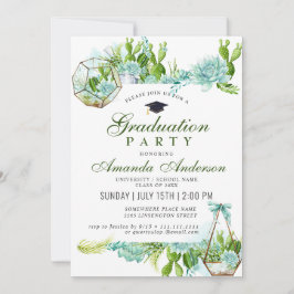 Eukalyptus-Graduierungspartei Einladung
