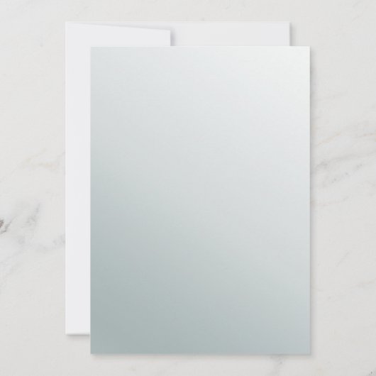 Eukalyptus Green Es ist eine junge Babydusche Einl Einladung (Rückseite)