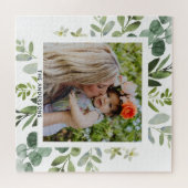 Eukalyptus Green Foliage Family Foto Square Puzzle (Horizontal)
