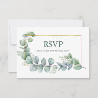 Eukalyptus Green Gold Hochzeit