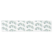 Eukalyptus Green Pattern Kurzer Tischläufer (Horizontal)