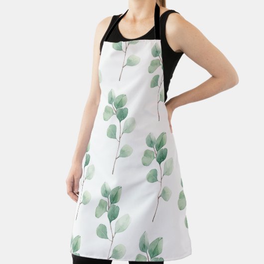 Eukalyptus Green Pattern Schürze (InSitu)