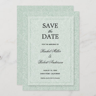 Eukalyptus Green Save The Date