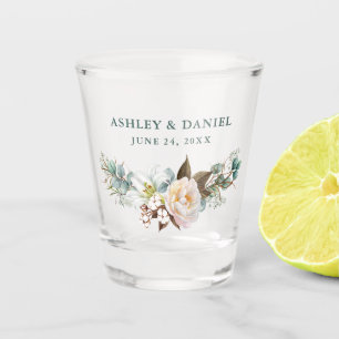 Eukalyptus Green Wedding Schnapsglas