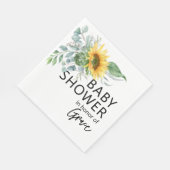 Eukalyptus Greener Baby Dusche Serviette (Ecke)