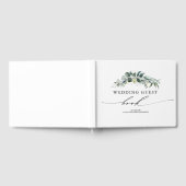 Eukalyptus Greenerage Foliage Wedding Gästebuch (Voll)
