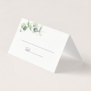 Eukalyptus Greenerage Foliage Wedding Platzkarte