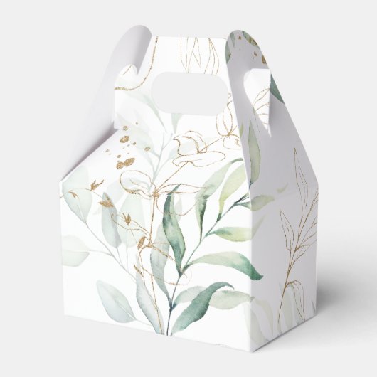 Eukalyptus Greeneralize Favor Box Geschenkschachtel (Rückseite)