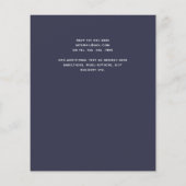 Eukalyptus Greenerenerage Foliage Wedding Flyer (Hinten)