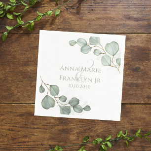 Eukalyptus Greenerenerdings Elegante Foliage Serviette