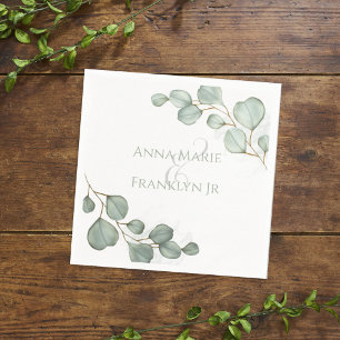 Eukalyptus Greenerenerdings Elegante Foliage Serviette