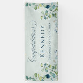 Eukalyptus Greenerenergrung Herzlichen Glückwunsch Banner (Vertikal)