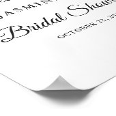 Eukalyptus Greenerenery Blätter Chic Brautparty Si Poster (Ecke)