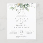Eukalyptus Greenerenery Blätter Elegant Wedding (Vorderseite)