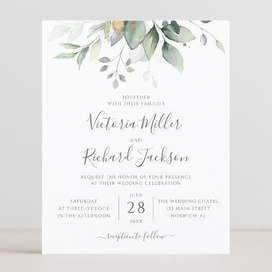 Eukalyptus Greenerenery Blätter Elegant Wedding