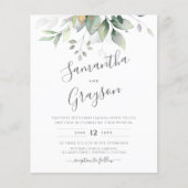 Eukalyptus Greenerenery Blätter Elegant Wedding (Vorderseite)