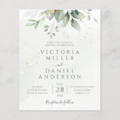 Eukalyptus Greenerenery Blätter Elegant Wedding (Vorderseite)