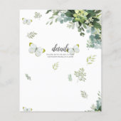 Eukalyptus Greenerenery Blätter Emerald Wedding (Rückseite)