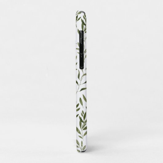 Eukalyptus Greenerenery-Blätter Muster Case-Mate iPhone Hülle (Hinten/Links)