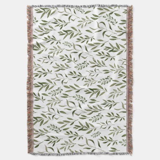 Eukalyptus Greenerenery-Blätter Muster Decke (Vorderseite Vertikal)