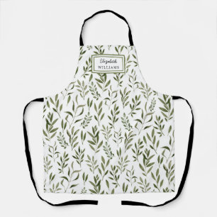 Eukalyptus Greenerenery-Blätter Muster Schürze