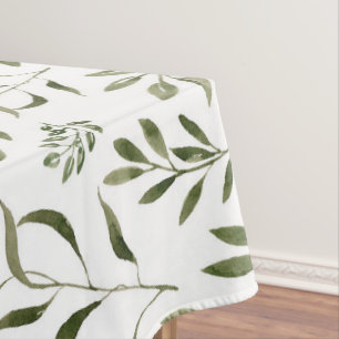 Eukalyptus Greenerenery-Blätter Muster Tischdecke