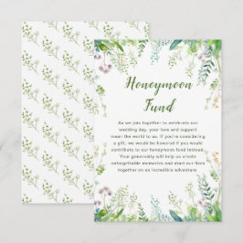 Eukalyptus Greenerenery Blätter Wedding Honeymoon  Begleitkarte