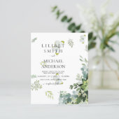 Eukalyptus Greenerenery Leaf Botanische Hochzeit (Stehend Vorderseite)