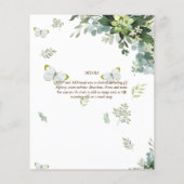 Eukalyptus Greenerenery Leaf Botanische Hochzeit (Rückseite)