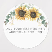 Eukalyptus Greenerenery-Lehrer Etiketten (Design 2)