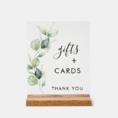 Eukalyptus Greenerenery Skriptgeschenke und Karten Acrylschild (Vorderseite)