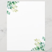 Eukalyptus Greenerery Stationery Paper (Rückseite)